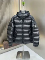 Moncler Full Sleeve Black Jacket – Bild 5