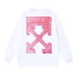 Off-White White with Pink Back T-Shirt – Bild 2