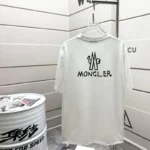 Moncler White T-Shirt – Bild 5