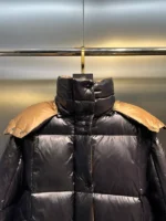 Moncler Black Yellow Jacket – Bild 6