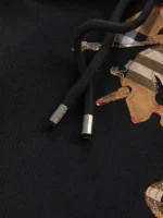 Burberry Black Hoodie – Bild 2