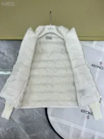 Moncler Full White Jacket – Bild 3