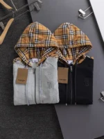 Burberry Black Check Hoodie – Bild 13