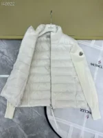 Moncler Full White Jacket – Bild 4