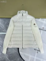 Moncler Full White Jacket – Bild 5