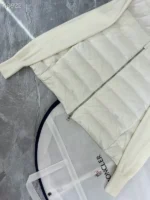 Moncler Full White Jacket – Bild 7