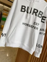 Burberry White Hoodie – Bild 7