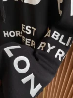 Burberry Black Hoodie – Bild 5