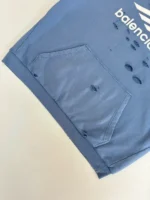 Balenciaga Blue Hoodie – Bild 5