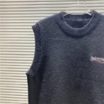 Balenciaga Sleeveless Black Jacket – Bild 9