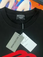 Balenciaga Black T-Shirt – Bild 6