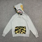 Bape Gray Hoodie – Bild 6