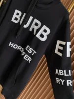 Burberry Black Hoodie – Bild 6