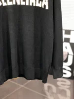 Balenciaga Black T-Shirt – Bild 4