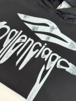 Balenciaga Black Hoodie – Bild 5