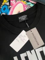 Balenciaga Black T-Shirt – Bild 4
