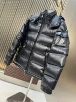 Moncler Full Sleeve Black Jacket – Bild 7