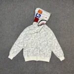 Bape White Hoodie – Bild 7