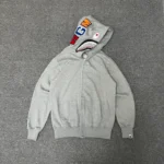 Bape Gray Hoodie – Bild 2