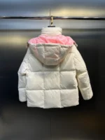 Moncler White Pink Jacket – Bild 2