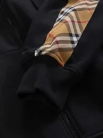 Burberry Black Check Hoodie – Bild 2