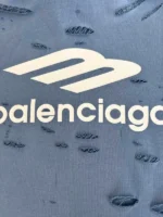 Balenciaga Blue Hoodie – Bild 7
