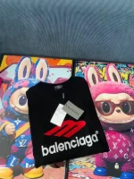 Balenciaga Black T-Shirt – Bild 8