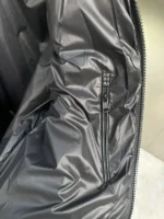 Moncler Shiny Black Jacket – Bild 3