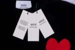 Ami Black Red T-Shirt – Bild 6
