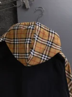 Burberry Black Check Hoodie – Bild 10