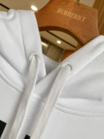 Burberry White Hoodie – Bild 2