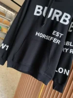 Burberry Black Hoodie – Bild 8