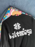 Balenciaga Black T-Shirt – Bild 6