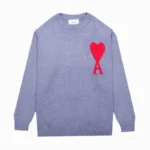 Ami Gray Red T-Shirt