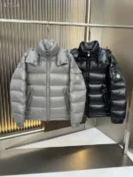 Moncler Full Sleeve Black Jacket – Bild 9