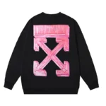 Off-White Black with Pink Back T-Shirt – Bild 2