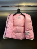 Moncler White Pink Jacket – Bild 4