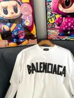 Balenciaga White T-Shirt – Bild 5