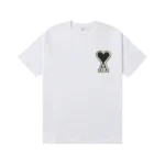 Ami White Black T-Shirt