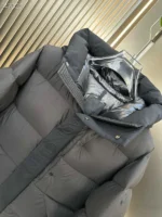 Moncler Full Sleeve Mate Black Jacket – Bild 7