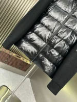 Moncler Shiny Black Jacket – Bild 6