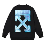 Off-White Black with Blue Back T-Shirt – Bild 2