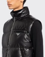 Prada Sleeveless Jacket Black – Bild 12