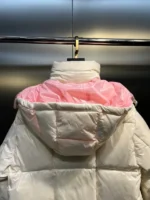 Moncler White Pink Jacket – Bild 7