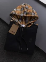 Burberry Black Check Hoodie – Bild 7