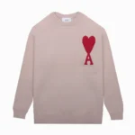 Ami Fawn Red T-Shirt