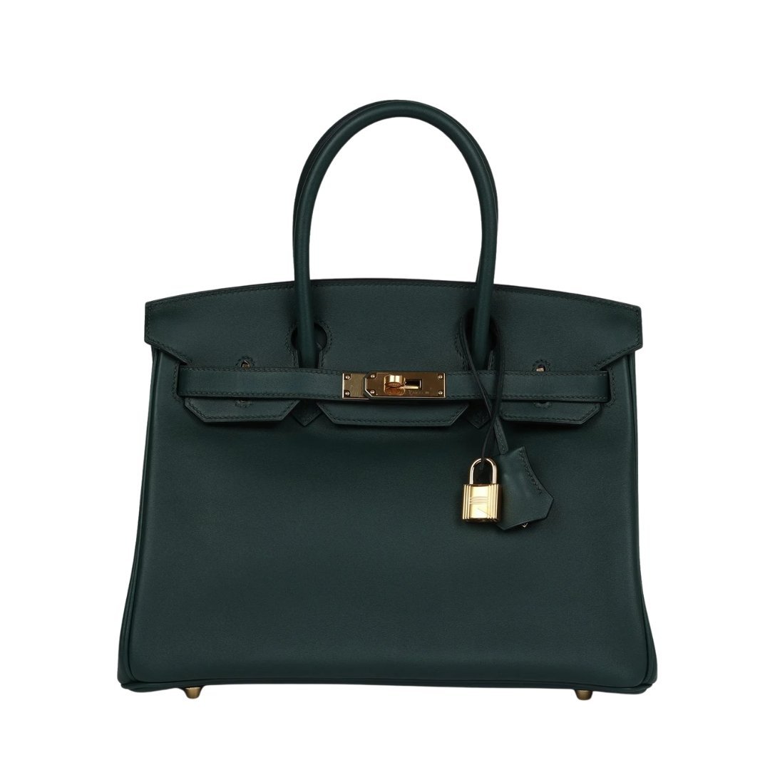 1-829.jpg Vert Tropical Jonathan mit Gold-Beschlägen 30 cm – Bild 1