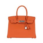 Orange Togo Palladium-Hardware 30 cm