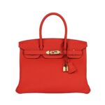 Capucine Togo Gold-Hardware 30 cm