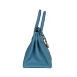 Blue Jean Togo mit Gold-Beschlägen 30 cm – Bild 3